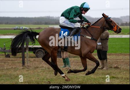 Oscar Montel e James King vincono la CKD Lord Ashton della Hyde's Cup Mens Open all'Heythrop P2P di Cocklebarrow. Credito immagini equine JTW / Alamy. Foto Stock