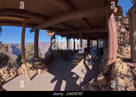 Il Grand Canyon Arizona è un luogo di sosta storico per gli eremiti Foto Stock