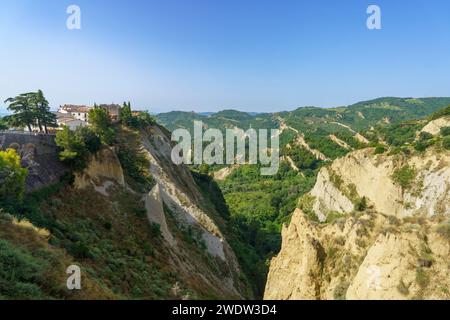 Aliano, città storica della provincia di potenza, Basilicata, Italia Foto Stock