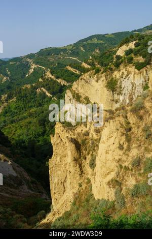 Aliano, città storica della provincia di potenza, Basilicata, Italia Foto Stock