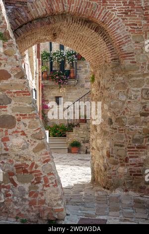 Aliano, città storica della provincia di potenza, Basilicata, Italia Foto Stock