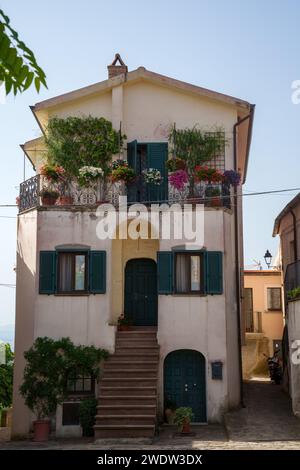 Aliano, città storica della provincia di potenza, Basilicata, Italia Foto Stock