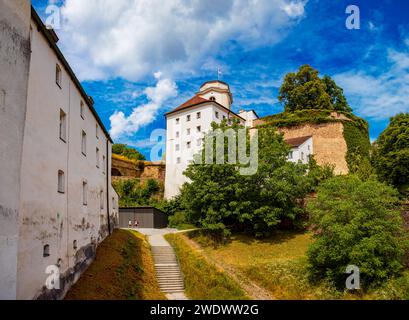 Veste Oberhaus a Passau, Baviera, Germania Foto Stock