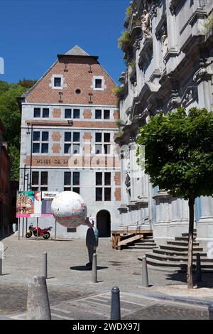 Musée de la vie Wallonne, Museum of Wallon Folklore, Eglise Saint-Antoine, Liegi, Belgio, Europa Foto Stock