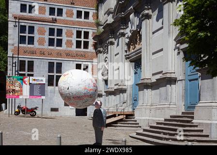 Musée de la vie Wallonne, Museum of Wallon Folklore, Eglise Saint-Antoine, Liegi, Belgio, Europa Foto Stock