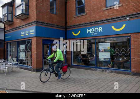 La città di Kirby in Ashfield che si trova nel collegio del deputato conservatore e del vicepresidente Lee Anderson. Foto Stock