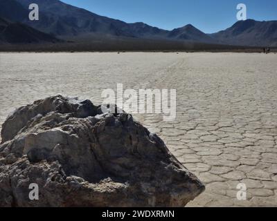 Percorsi rocciosi trascinati Foto Stock