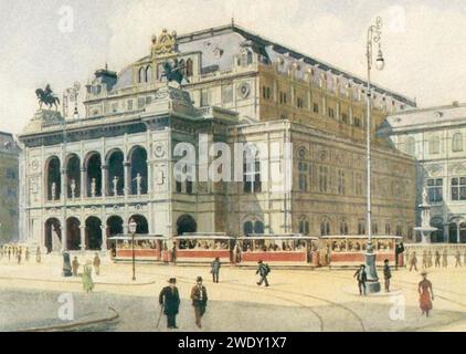 Adolf Hitler - Wien Oper (ritagliato). Foto Stock