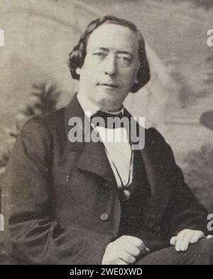 Album des députés au Corps législatif entre 1852-1857-de Clebsattel (chiuso). Foto Stock