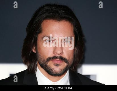 Londra, Regno Unito. 22 gennaio 2024. Shahar Isaac partecipa alla premiere globale della quarta stagione di "The Chosen" all'Empire Cinema di Leicester Square, Londra. (Foto di Fred Duval/SOPA Images/Sipa USA) credito: SIPA USA/Alamy Live News Foto Stock