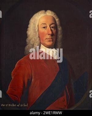 Allan Ramsay - James Murray, II duca di Atholl, 1690 - 1764. Lord Privy Seal Foto Stock