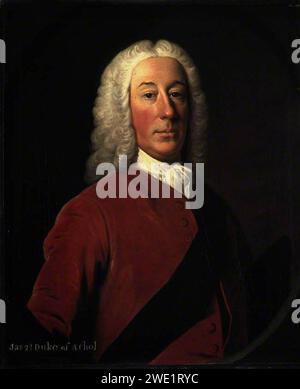 Allan Ramsay (1713-1784) - James Murray (1690–1764), II duca di Atholl, Lord Privy Seal Foto Stock