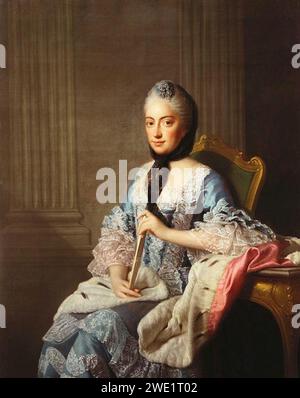 Allan Ramsay (1713-84) - Principessa Elisabetta Albertina, Duchessa di Meclemburgo-Strelitz (1713-61) Foto Stock
