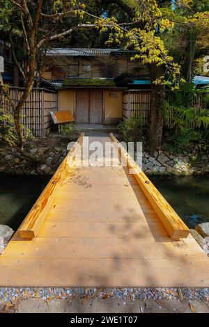 Kyoto, Giappone - marzo 30 2023: Il sentiero del filosofo è un percorso in pietra che attraversa la parte settentrionale del distretto di Higashiyama di Kyoto. Il percorso segue una lattina Foto Stock