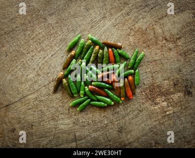 Freddo per l'occhio di uccello , utilizzato nei curry e in altri alimenti Foto Stock