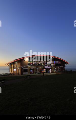 Il molo dei divertimenti di Hunstanton Town, North Norfolk, Inghilterra, Regno Unito Foto Stock