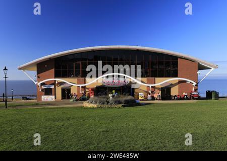 Il molo dei divertimenti di Hunstanton Town, North Norfolk, Inghilterra, Regno Unito Foto Stock