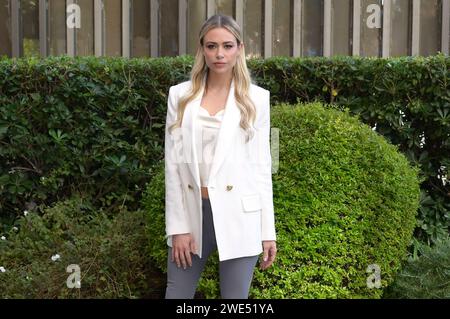 Martina Stella beim Photocall zur Rai serie la lunga notte in der Rai Zentrale Viale Mazzini. ROM, 23.01.2024 *** Martina Stella al photocall per la serie TV Rai la lunga notte presso la sede Rai Viale Mazzini Roma, 23 01 2024 foto:XA.XM.xTinghinox/xFuturexImagex notte 4182 Foto Stock