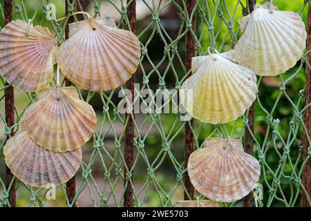 Inghilterra, Contea di Cornovaglia, Costa Sud, Polperro, gate detail Foto Stock