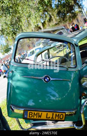 Isetta BMW come nuova in mostra Foto Stock