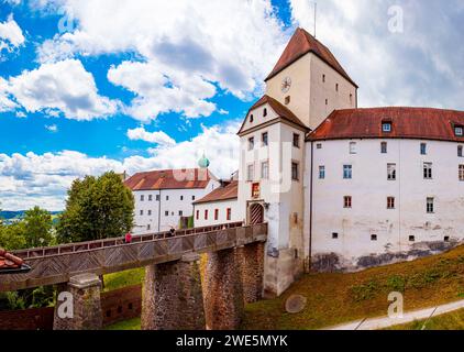 Veste Oberhaus a Passau, Baviera, Germania Foto Stock