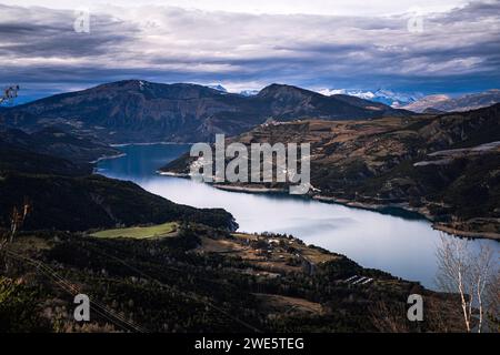 Gap, Francia. 22 gennaio 2024. Recce, durante il Rallye Automobile Monte Carlo 2024, 1° round del WRC World Rally Car Championship 2024, dal 25 al 28 gennaio 2024 a Monte Carlo, Monaco - foto Damien Saulnier/DPPI Credit: DPPI Media/Alamy Live News Foto Stock