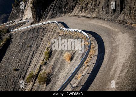 Gap, Francia. 23 gennaio 2024. Durante il Rallye Automobile Monte Carlo 2024, 1° round del WRC World Rally Car Championship 2024, dal 25 al 28 gennaio 2024 a Monte Carlo, Monaco - foto Nikos Katikis/DPPI Credit: DPPI Media/Alamy Live News Foto Stock