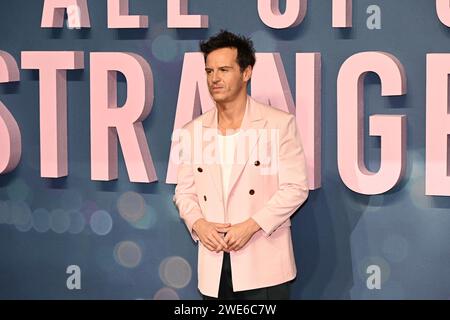 Londra, Regno Unito. 23 gennaio 2024. Andrew Scott partecipa allo Screening di gala del Regno Unito per tutti noi sconosciuti, BFI Southbank, Londra, Regno Unito. Credito: Vedere li/Picture Capital/Alamy Live News Foto Stock