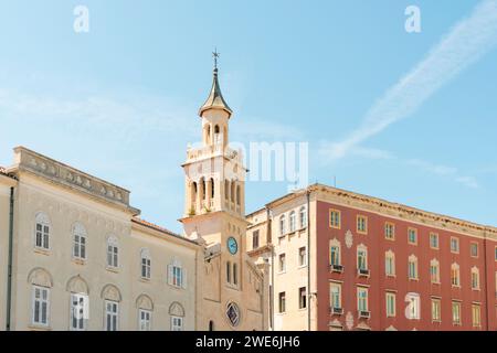 Croazia, regione di Spalato-Dalmazia, Spalato, Chiesa e Convento di San Francis Foto Stock