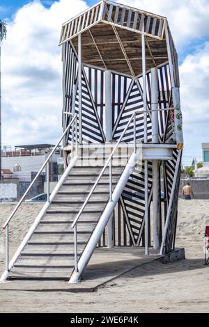 Messico, Veracruz, Playa Martí, Malecón de Boca del Río, 2023 Foto Stock