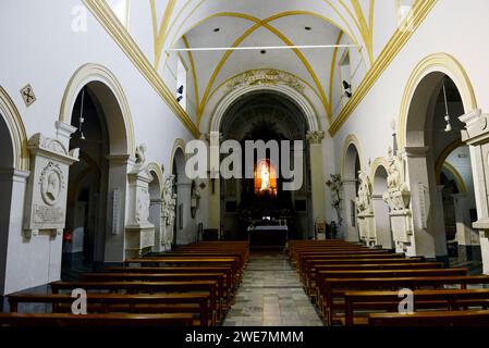 La chiesa Frati minori Cappuccini Provincia di Palermo a Palermo, Italia. Foto Stock