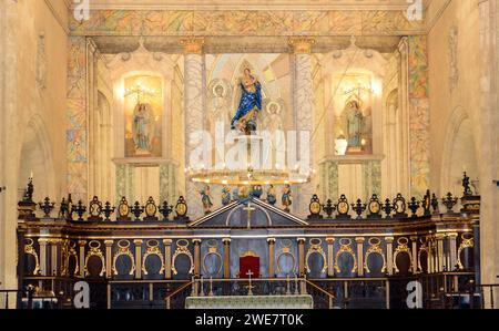 La Cattedrale dell'Avana / Catedral de San Cristóbal a l'Avana vecchia, Cuba. Foto Stock