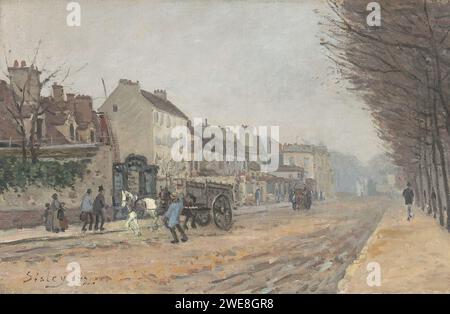 Alfred Sisley (1839-1899) - Boulevard Héloise, Argenteuil (A Sisley) Foto Stock