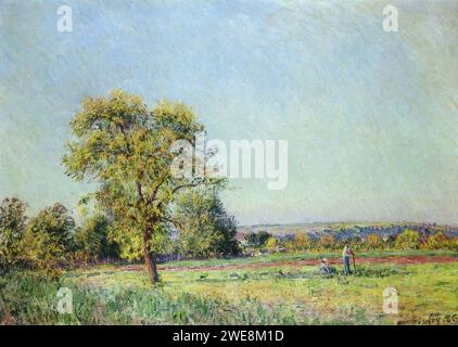 Alfred Sisley (1839-1899) - Une journée d'été Foto Stock