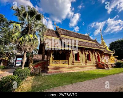 Wat Phrathat Lampang Luang a Lampang, Thailandia Foto Stock