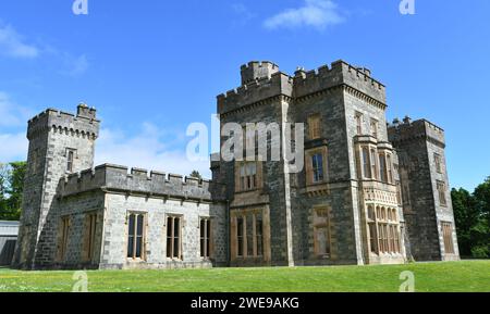 Lews Castle a Stornoway, Isola di Lewis, Scozia Foto Stock