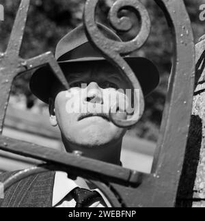 DAS schwarze Schaf, Kriminalkomödie, Deutschland 1960, Regie: Helmuth Ashley, Darsteller: Herbert Tiede Foto Stock