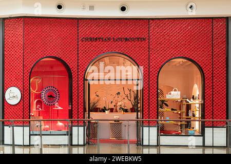 Negozio al dettaglio Christian Louboutin. Foto Stock