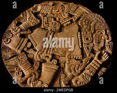 Aztec Museo Nazionale di Antropologia di Città del Messico Foto Stock