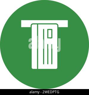 Uso dell'icona della carta di credito immagine vettoriale. Illustrazione Vettoriale