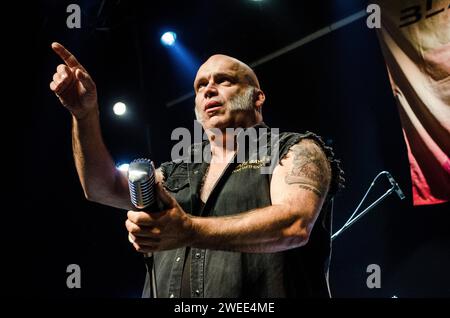 Blaze Bayley (ex frontman degli Iron Maiden) si esibisce al Gagarin 205 Live Music Space, Atene / Grecia, novembre 2022 Foto Stock