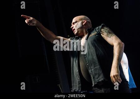 Blaze Bayley (ex frontman degli Iron Maiden) si esibisce al Gagarin 205 Live Music Space, Atene / Grecia, novembre 2022 Foto Stock