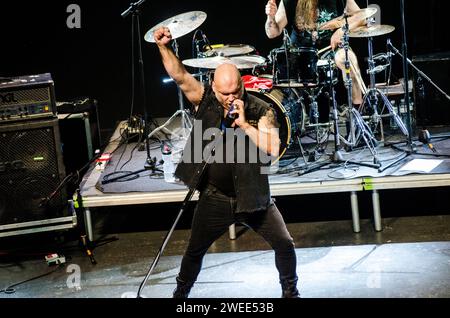 Blaze Bayley (ex frontman degli Iron Maiden) si esibisce al Gagarin 205 Live Music Space, Atene / Grecia, novembre 2022 Foto Stock