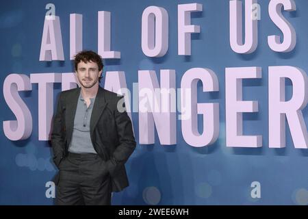 Foto deve essere accreditata ©Alpha Press 078237 23/01/2024 Paul Mescal presso All of Us Strangers UK Gala Screening a Londra Foto Stock