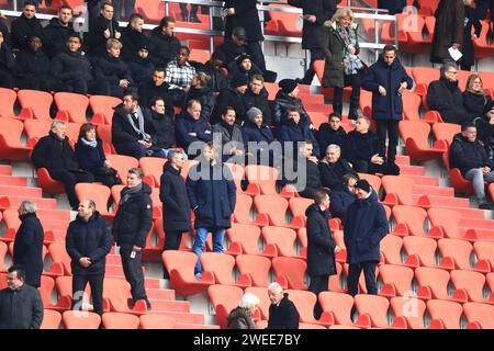 Tausende haben in der Allianz Arena Abschied von der Fussball-legende Franz Beckenbauer genommen.Beckenbauer War AM 7. Januar im Alter von 78 Jahren g Foto Stock