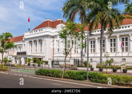 Bank Indonesia Museum, noto anche come BI Museum, situato a Giacarta, Indonesia. Foto Stock