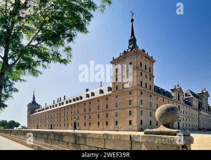 Monastero dell'Escorial, Castiglia-la Mancha, Spagna Foto Stock