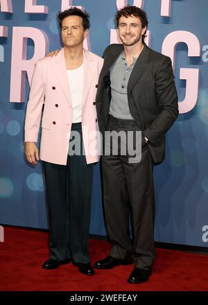 Andrew Scott e Paul Mescal partecipano alla proiezione di gala "All of Us Strangers" al BFI Southbank di Waterloo. Foto Stock