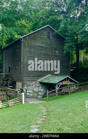 Gaston's Mill. Gaston's Mill and Pioneer Village presso il Beaver Creek State Park, East Liverpool, Ohio, USA. Foto Stock