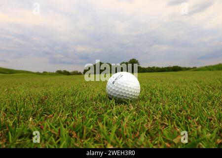 Il Golf National è un campo da golf francese situato a Saint-Quentin-en-Yvelines, nel dipartimento di Yvelines nella regione dell'Île-de-France Foto Stock